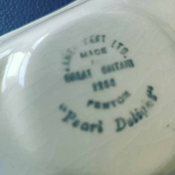 Condiment set made by James Kent at 'Old Foley Pottery" founded in.1897. Chintz - Picture 6 of 11